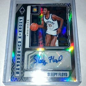 2023-24 Panini Sleepy Floyd Golden State Warriors Autograph HOLO Card NM+